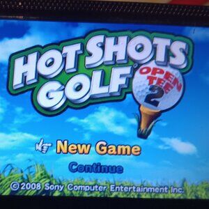 Hot Shots Golf Open Tee 2 PSP Tested Video Game